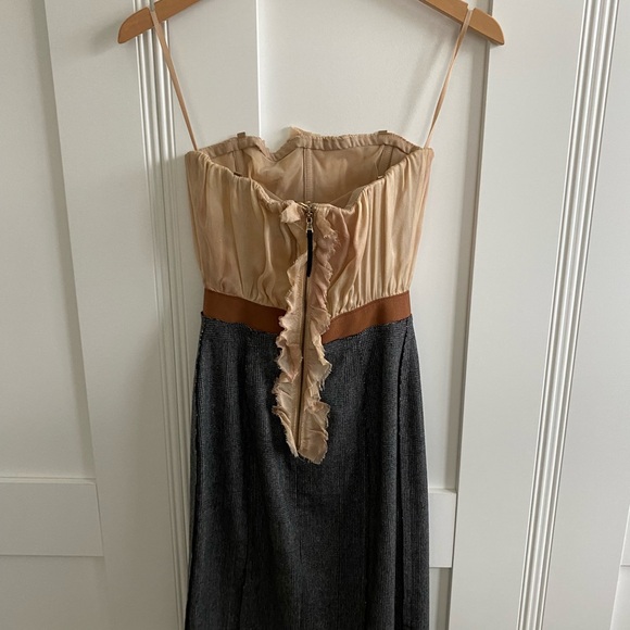 Dolce and Gabbana Ruffle Front Dress - Picture 2 of 7